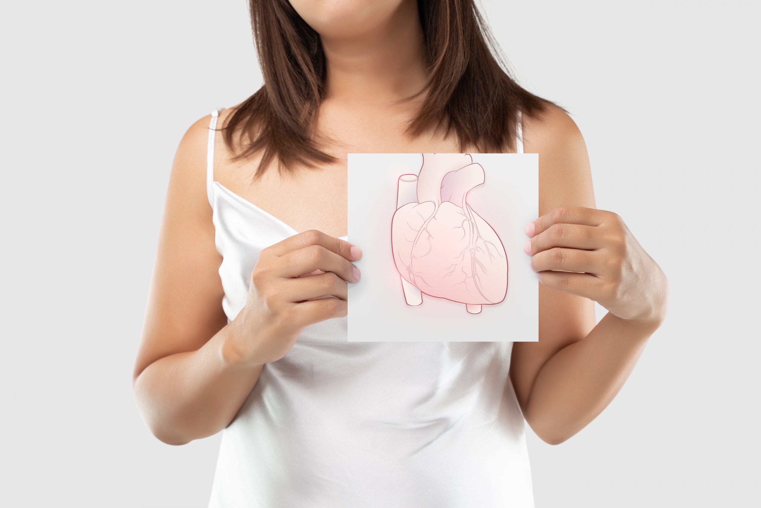 Mulheres na pós menopausa apresentam risco cardiovascular aumentado.