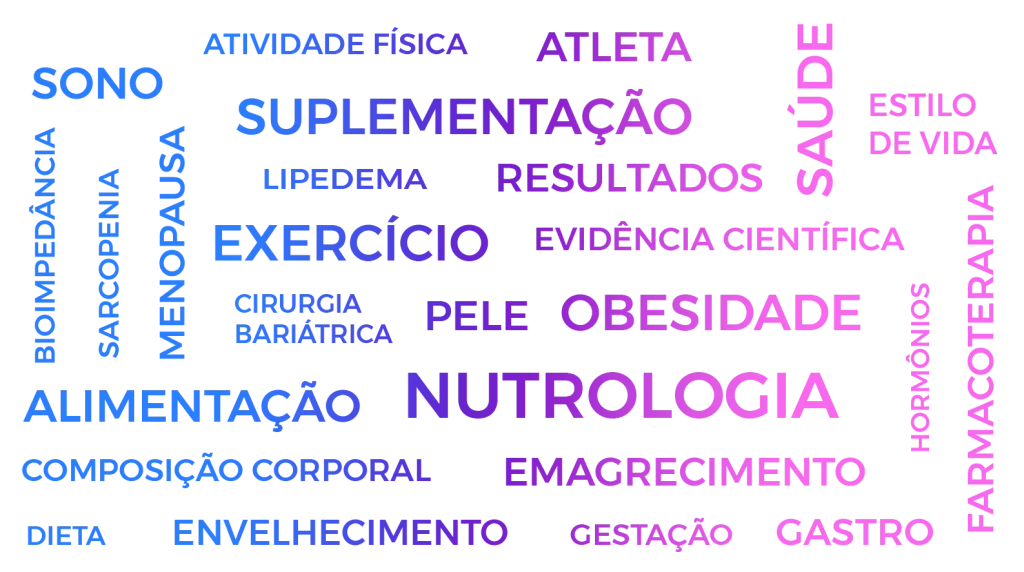 Nutrology Conference Conference 2024 Nutrologia Sono Obesidade Emagrecimento Suplementação Bioimpedância Envelhecimento Saúde Gestação Menopausa Estilo de vida Atleta Sarcopenia Alimentação Composição corporal Hormônios Cirurgia Bariátrica Lipedema Evidência científica Pele Farmacoterapia